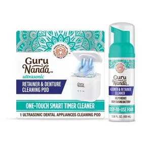 Denture Pod and Foam Cleaner Combo