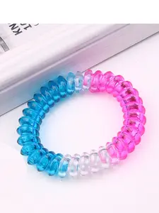 20/40 Pack Colorful Spiral Hair Ties for Women, No Crease No Blemish, Durable Flexible Plastic, Ideal Gift for Women, All Seasons