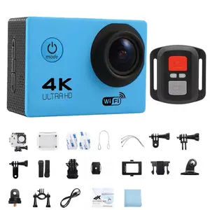 4K Action Camera 1080P/30FPS WiFi 2.0" 170D Underwater Waterproof Helmet Video Recording Camera Sports Cameras Outdoor Mini Cam vlogging