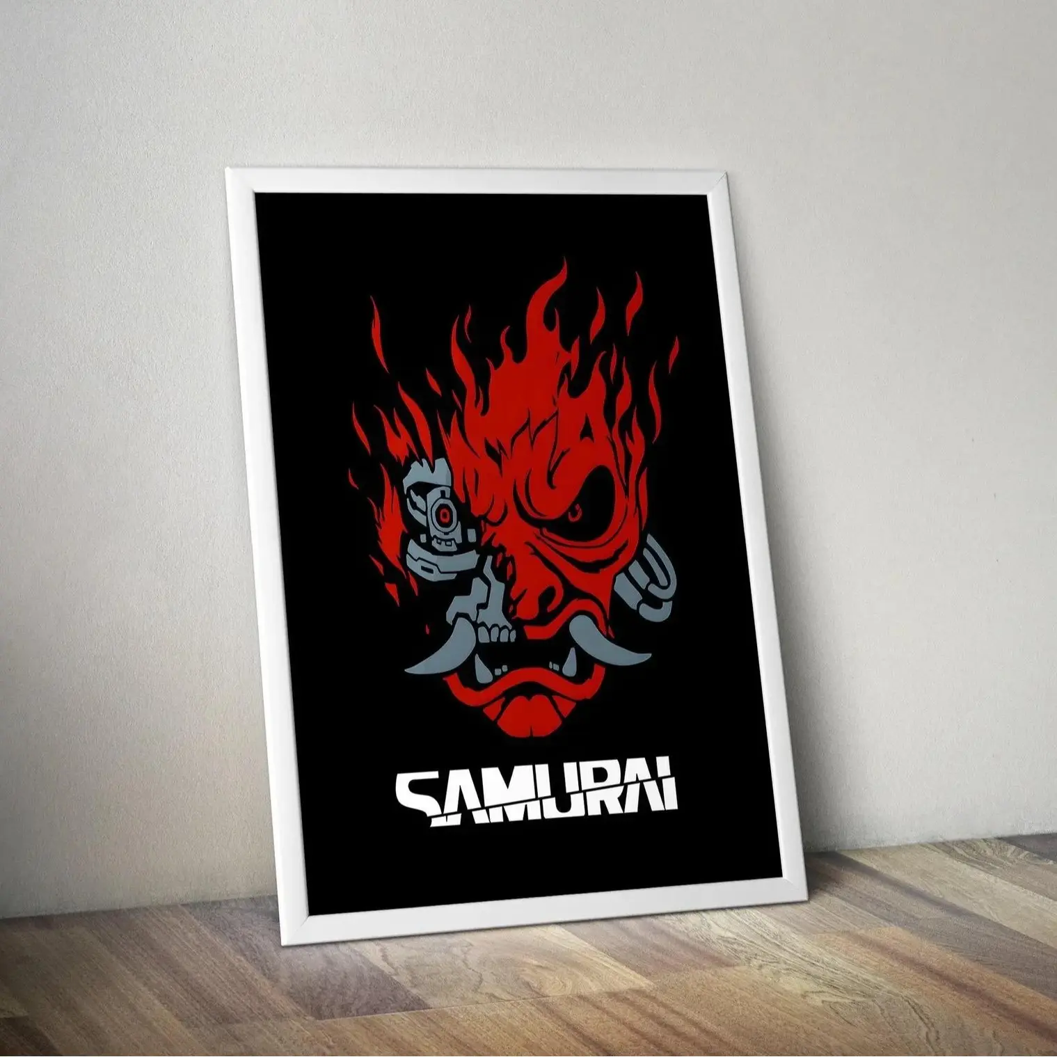 Cyberpunk 2077 Video Game Poster | High Quality Print | Future World Wall Art | Gamer Gifts