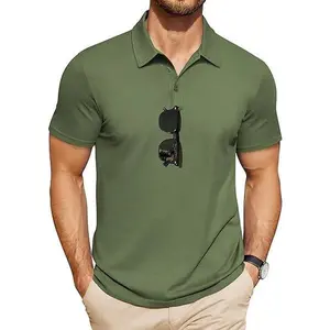 COOFANDY Men's Polo Shirts Short Sleeve Performance Athletic Casual Collared Shirt