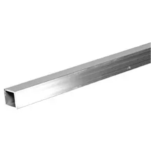 212 MAIN Boltmaster 11388 0.75x72 in. Square Aluminum Tube, Durable Aluminum Alloy, Corrosion Res., Weldable, Square Shape