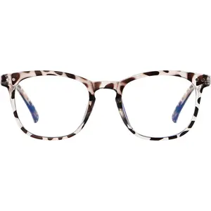 Glasses for female male computers with small face frames block light for teenagers