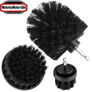 Motorbymotor Professional 3-Piece Power Drill Brush Set