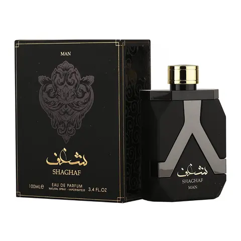 Shaghaf Man Eau De Parfum - 100ml (3.4Oz) By Asdaaf - Men's Long Lasting Fragrance Aroma Lemon Perfume Scent