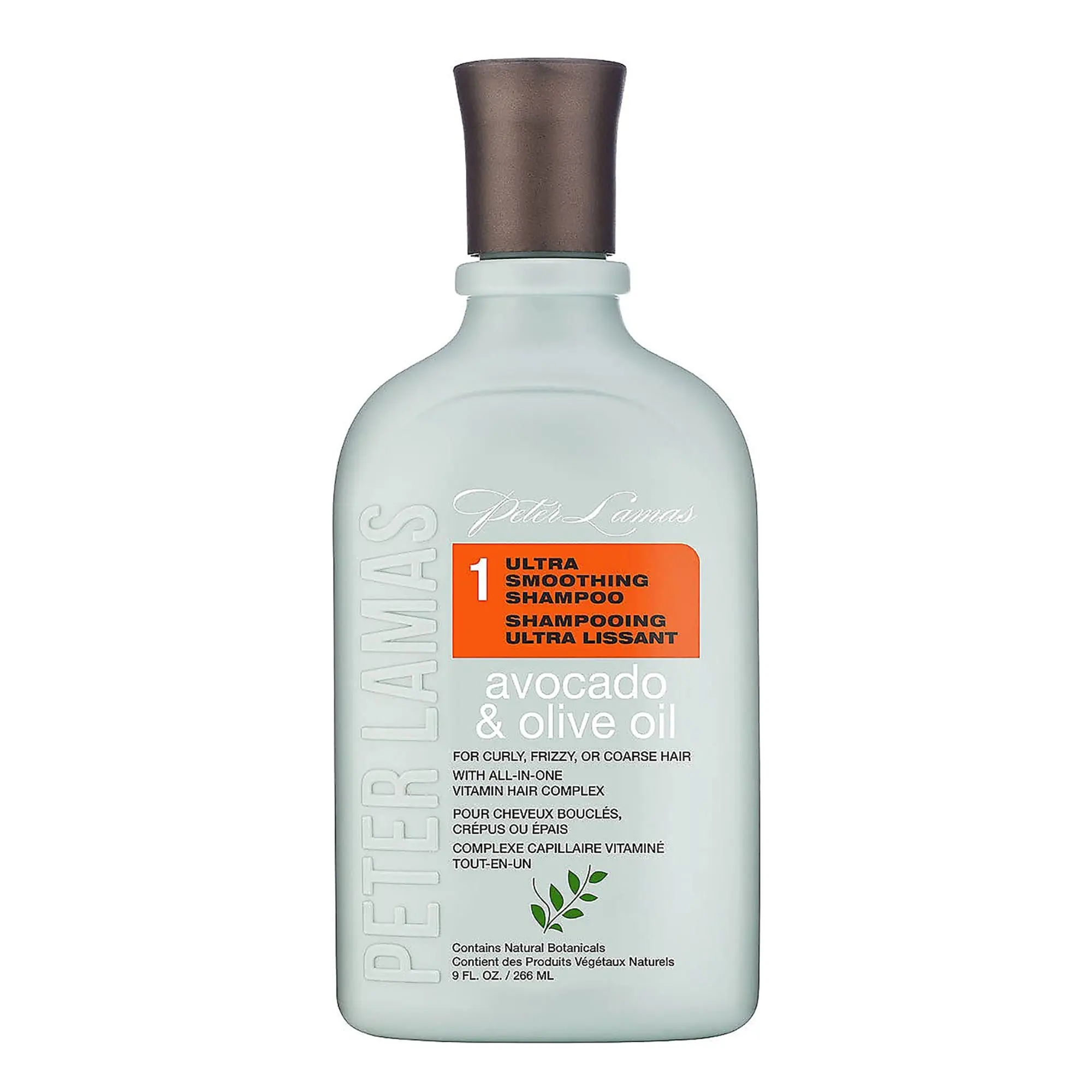 Peter Lamas Beauty Avocado & Olive Oil Shampoo, Ultra Smoothing Haircare Cleanser with Vitamins, Nourishing Formula for Frizzy, Curly & Damaged Hair, Repair, Paraben-Free, Anti-Frizz, Curly Hair Product