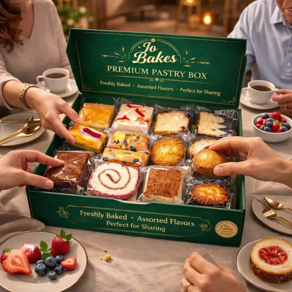Assorted Pastries & Cakes Collection, 14 Individually Wrapped Packages, 20 Total Pieces