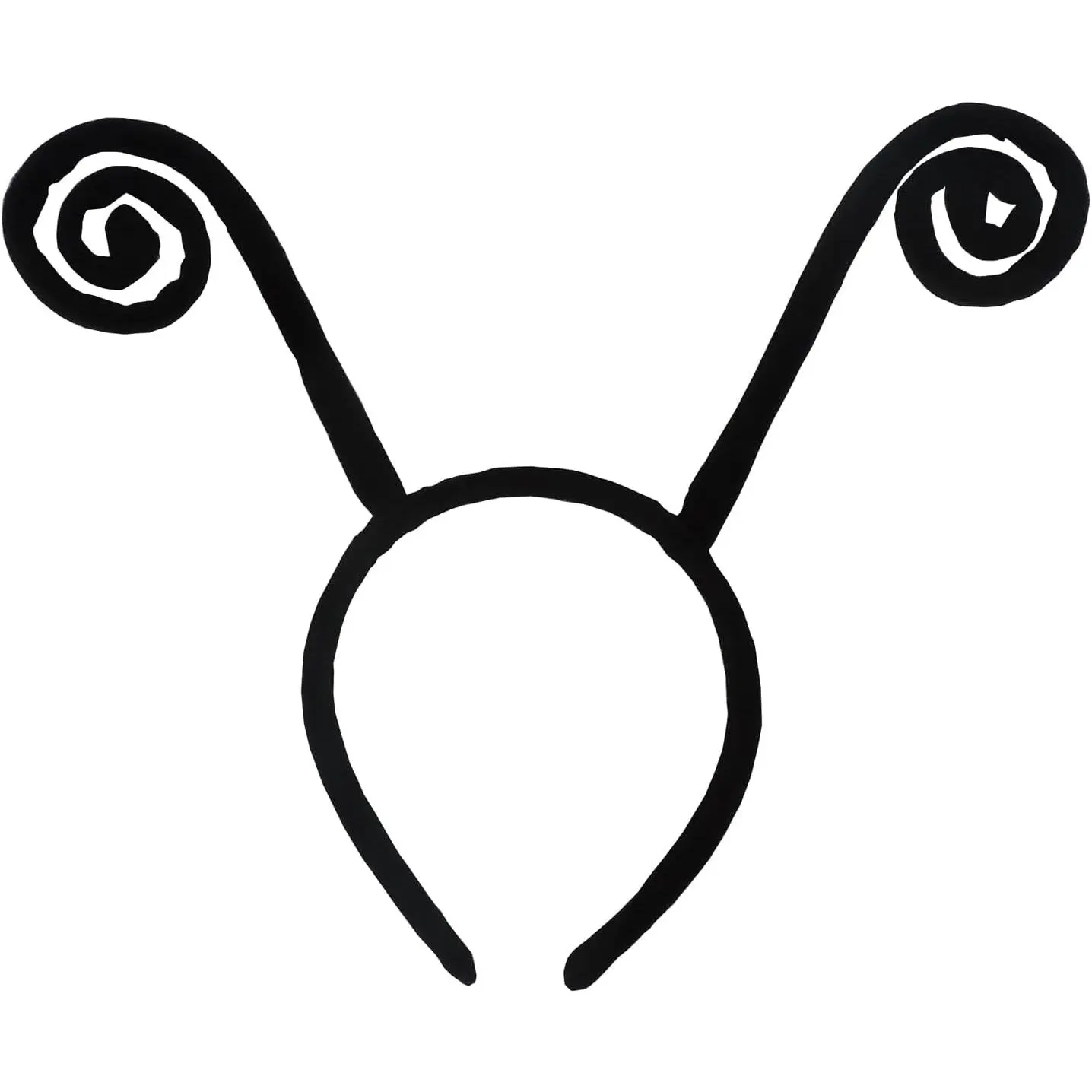 Butterfly Antenna Headband, Ladybug Antenna Headband, Costume Hair Band for Halloween Parties (Black B)