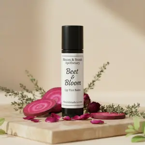 Beet & Bloom Lip Tint Balm | Natural Beetroot Tinted Lip Balm