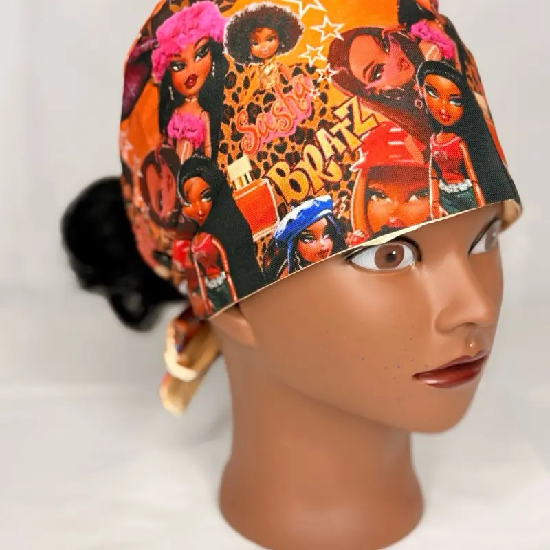 Sasha Fierce Satin Lined Scrub Cap