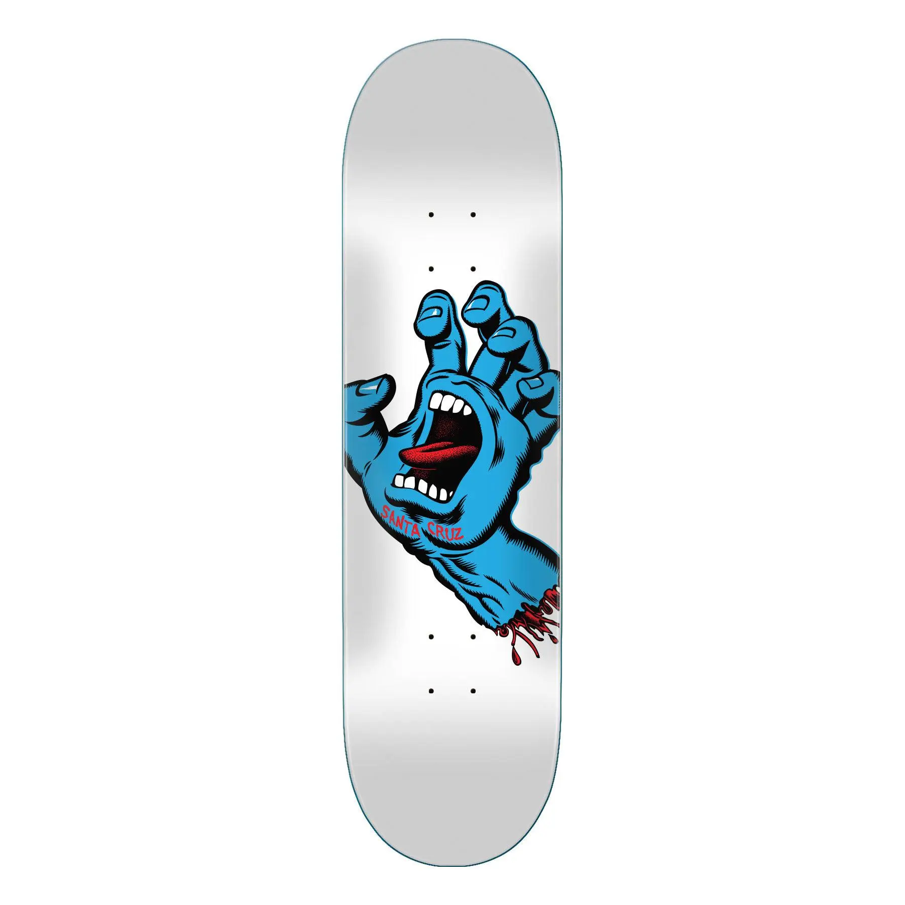 8.25in Screaming Hand Santa Cruz Skateboard Deck 8.25in Screaming Hand Santa Cruz Skateboard Deck