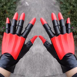 Nail Gloves, Toy Mechanical Role-Playing Gloves, Knight Gloves, Cosplay, Made of 3D Printed Petg Material, High Flexibility