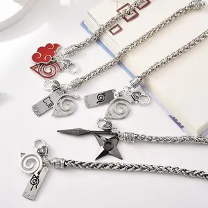Naruto Sliver Bracelet Ninja Village Logo Rebellious Ninja Forehead Guard Personalized Alloy Hand Jewelry Versatile Accessory Anime Merchandise Naruto fans gift