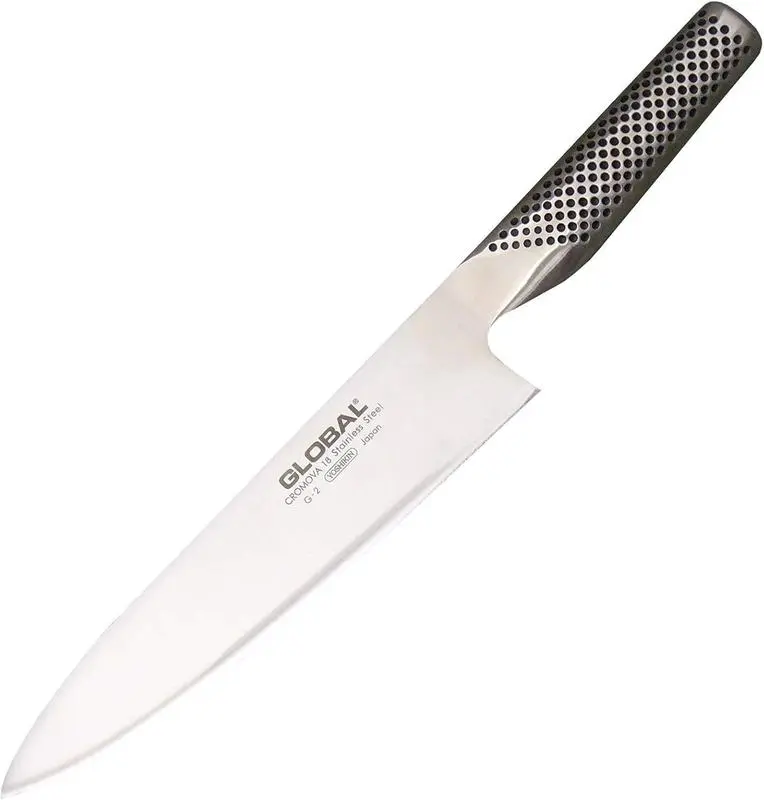 Global G-2 Vegetable Knife - Versatile Design for Various Cooking Techniques Steel Blade Global G-2 Vegetable Knife - Versatile Design for Various Cooking Techniques Steel Blade