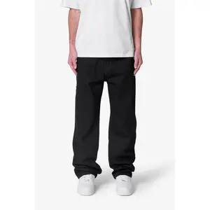 mnml Raw Baggy Denim - Rinsed Black