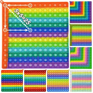 Multiplication Formula Practice Math Game, 12×12 Multiplication Table Learning Activity Board, Educational Math Toy and Visual Learning Tool, Learning Materials, Table Math Games, Math Learning Tools