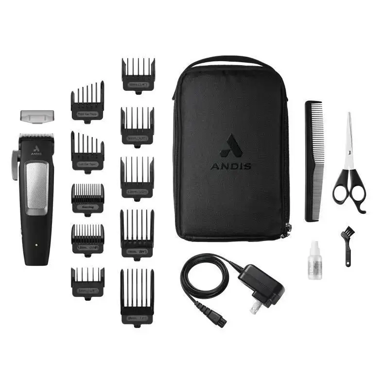 inCRED Lithium-Ion Cordless 18‑piece home Clipper Kit