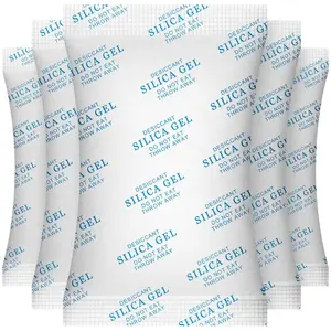 50Gram(20Packets)  Grade  Absorbers Silica Gel Packs Desiccant for Storage, Safe Dessicant Silica Gel Packets for  Storage Control