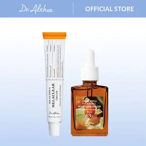 Brightening Boost Set - Vitamin C Boosting Serum for a Radiant, Even Complexion,  Melaclear Cream to Visibly Reduce Dark Spots, Korean Skincare