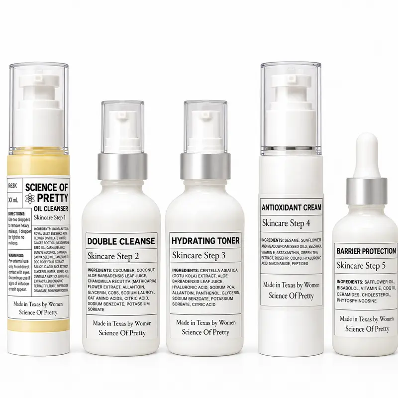 5 Step Skincare Bundle | Comfort | Skin Repair