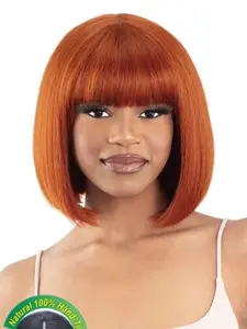 Sake-N-G0 - Natural Grown Lace Wig HD Part- Bob Cut - Bash