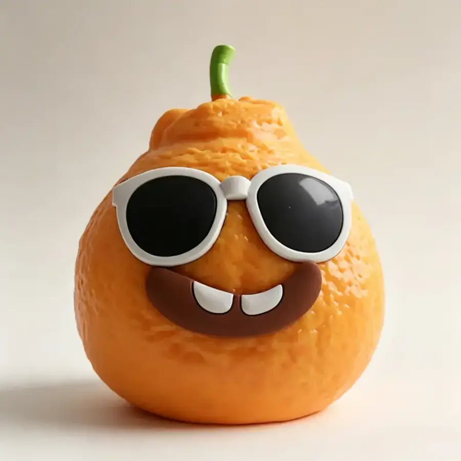Jumbo Orange Slow Rising Stress Relief Fidget Squishy Toy for Kids, Holiday Gift for Birthday Halloween Christmas Easter #kawaii squishies #calming toy #fidget #SummerVibes