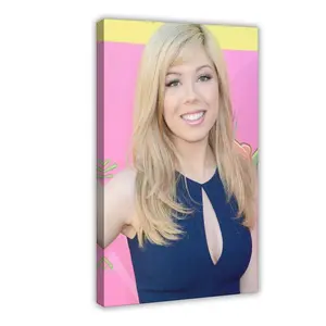 Actor Poster Jennette McCurdy 31 bedroom canvas posters, hall wall art, bathroom canvas posters, home poster decoration