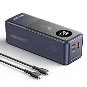 27000mAh 100W PD Power Bank for Laptop, Type-C 100W Fast Charging, LED Digital Display, High-Capacity Portable Charger for MacBook/Dell/HP/Smartphones, USB-C PD3.0 Battery Pack for Office, Travel