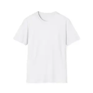 White Bunny among Roses T-Shirt | Floral Rabbit Back Print