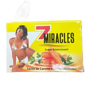 7 Miracles Super Eclaircissant Savon de Carrot Soap Set - 3 Pieces Brightening Soap from China