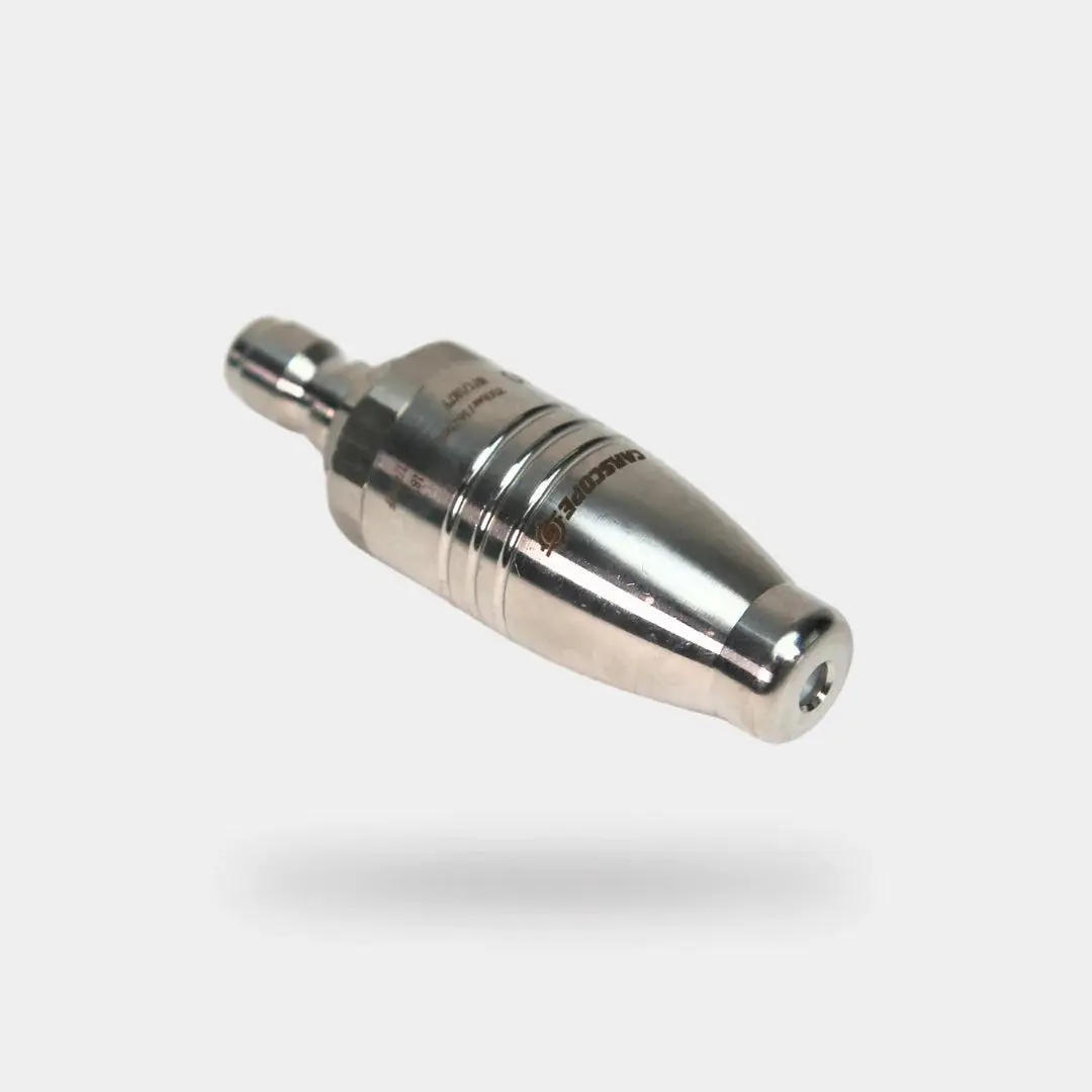 304 Stainless Steel Turbo Nozzle for Pressure Washer - Car Wash Accessory with Quick Release, Compact Fit, Dirt Removal for Lowered Cars, 03-04 Models, Concrete & Tile Cleaning, Spinning Jet