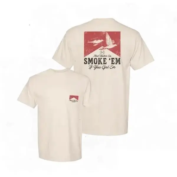 Smoke 'Em T-Shirt – Retro Automotive Racing Drag Strip Unisex Cotton Graphic Tee