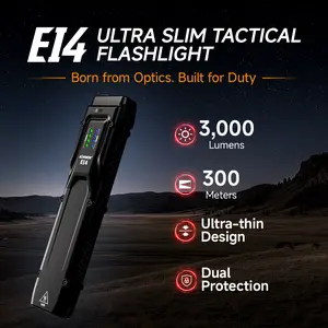 AIMWIN EI4 3000 Lumens Super Bright And Slim Flat EDC Flashlight Rechargeable，USB-C Pocket Camping Flashlight, ArkPro for Outdoor Emergency Working, Father's Day Gift for Dad MemorialDay