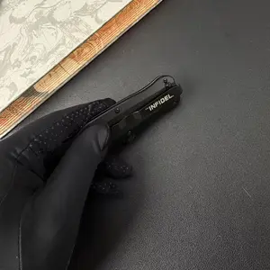 Outdoor folding knife, aluminum alloy handle, high hardness steel, EDC tool for outdoor camping, driving, fishing, best gift