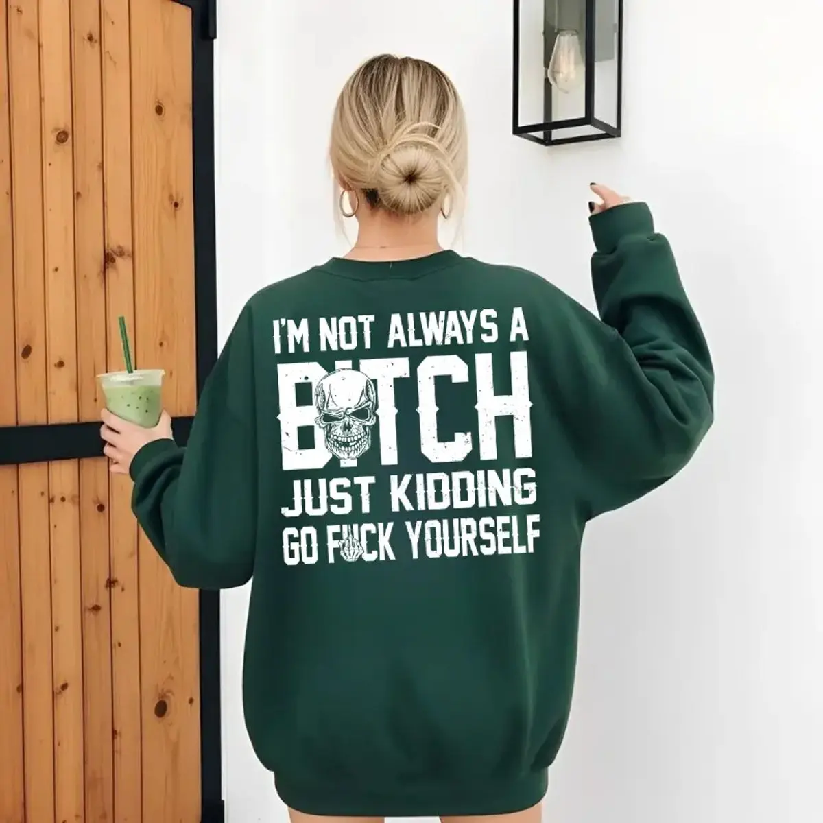 I'm Not Always Of Bch Shirt Ver2 Sweatshirt Hoodie, Funny Shirts, Unisex Sweater Pullover Tee Cotton Printed