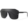 Unisex Colorblock Large Frame Sports Sunglasses, Sports Biking Sunglasses, Sports Eyewear for Cycling, Running, Hiking, Driving, Fishing, Baseball, Golf, Travel, Vacation, Beach Party, Sports Outdoor Sunglasses