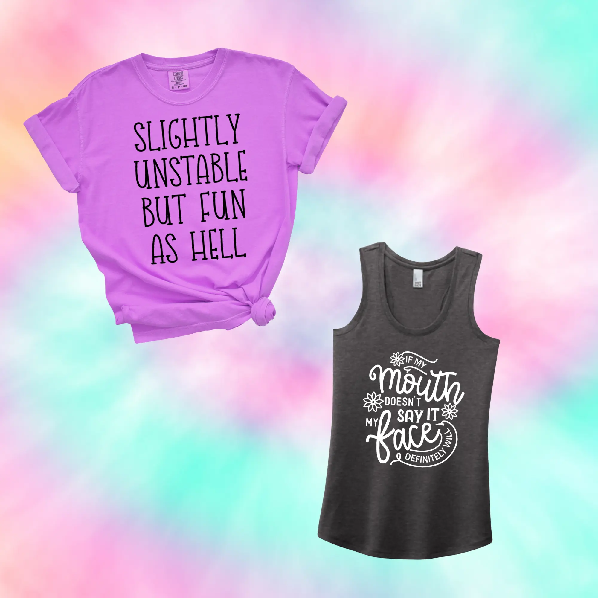 1 TShirt + 1 Tank Tops
