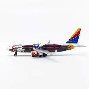 Southwest Airlines Falcon Paint Scheme Die-Cast Metal Airplane Model, Model Aircraft, Collectible Plane Toy for Kids & Adults, Perfect Holiday Gift Idea