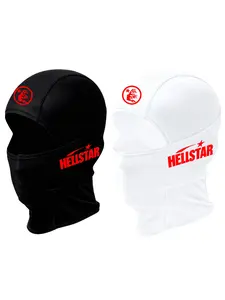 2pcs/1pc Unisex Hip Hop Printing Balaclava Mask Neck Gaiter Headwear Breathable Ski Mask for Men Women Outdoor Sports Hiking Fishing Commuting Suitable for Daily Wear