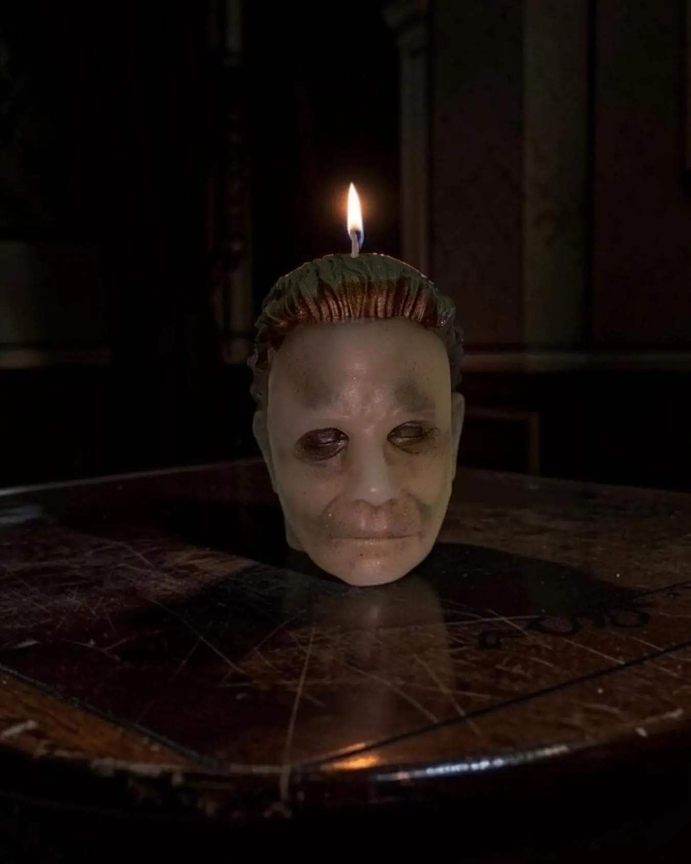 Michael Myers candle, 2 pc set!