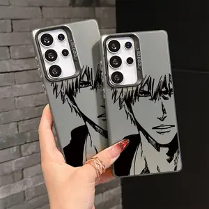 Anime B-BLEACH's Smartphone Case Suitable for Samsung Galaxy S26 S25 S24 A37 A57 A17 A07 A56 A26 A36 A55 A35 A06 A16 A05 A14 A24 A34 A54 A15 A05s A04e A25 S23 S22 S21 S20 FE Ultra Plus Edge 4G 5G Anti Fall Matte Back Cover