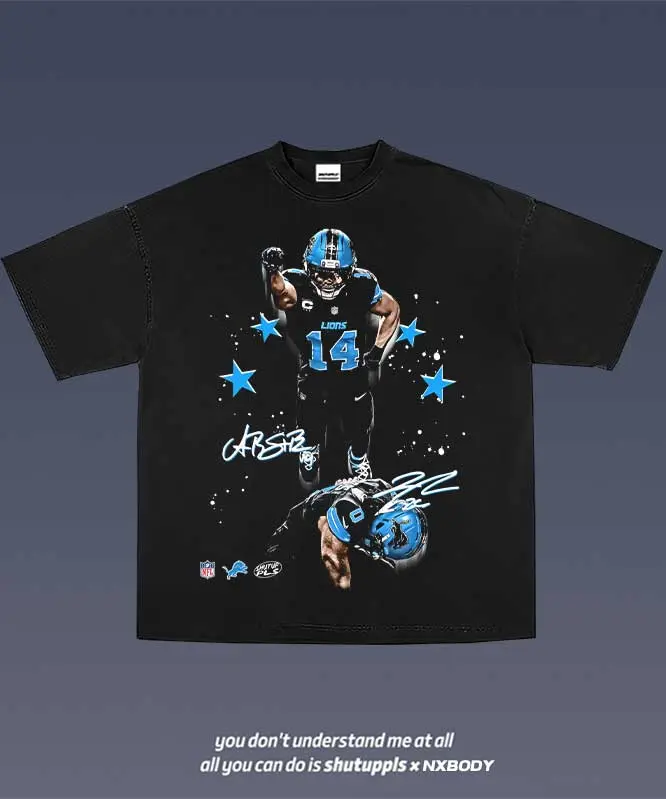 VINTAGE TEE | AMON-RA ST. BROWN x JAHMYR GIBBS 1.0