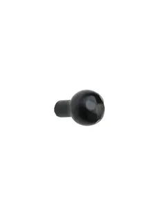 Rustic Hammered Wrought Iron Cabinet Knob 1 inch HK0