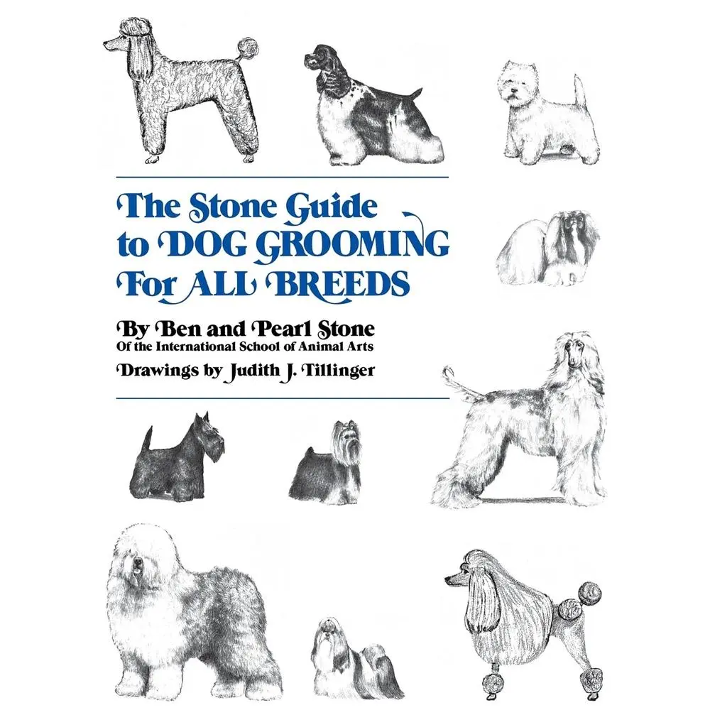 USED Book - The Stone Guide to Dog Grooming for All Breeds by Stone, Ben (Hardcover) - english
