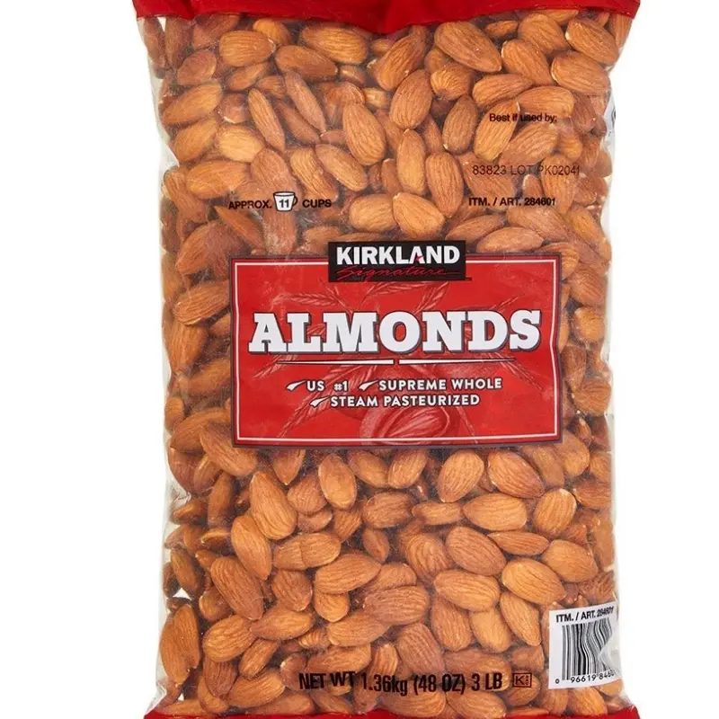 Supreme Whole Almonds, 3 lbs