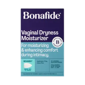 Revaree by Bonafide. Vaginal moisturizer with 5mg hyaluronic acid. — 1-month supply (10 inserts)