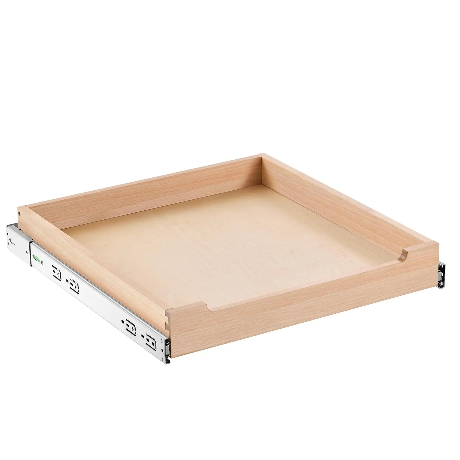 VEVOR Pull Out Cabinet Organizer,  20"W x 21"D Cabinet Drawer, Soft Close Slide out Shelf, Heavy-Duty Sliding Wood Drawer, Bottom and Side Assembly Base Cabinet Organization for Kitchen Pantry Bathroom