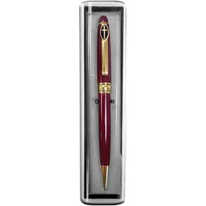 G.T. Luscombe Company, Inc. Cross Adoration Burgundy Sleek Style and Precision Twist Function Ballpoint Ink Pen In Gift Box