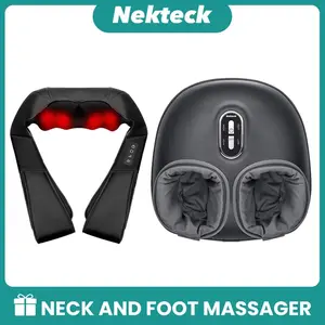 Nekteck Neck Massager & Foot Massager, Holiday Gift Massager
