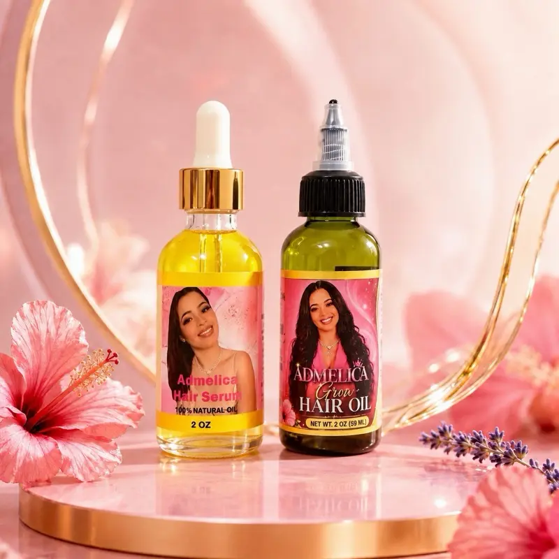 Hair Serum & Hair Oil Set, 2 oz